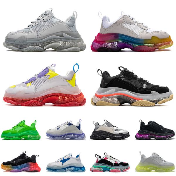 track vintage crystal bot sneakers luxurys designers shoes casual dad women mens shoe triple s clear sole trainers paris 17fw size 36-45, Black
track vintage crystal bot sneakers luxurys designers shoes casual dad women mens shoe triple s clear sole trainers paris 17fw size 36-45, Black