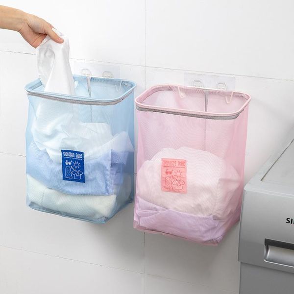 laundry bags dirty clothes basket storage box wall-mounted foldable bathroom to put artifact household
laundry bags dirty clothes basket storage box wall-mounted foldable bathroom to put artifact household