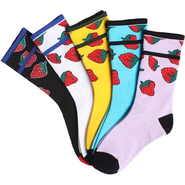 sports socks drozeno funny fruit casual bright colors pure cotton breathable and comfortable harajuku style, Black
sports socks drozeno funny fruit casual bright colors pure cotton breathable and comfortable harajuku style, Black