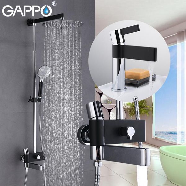 bathroom sink faucets gappo basin brass water tap chrome and black bath faucet mixer shower set with system
bathroom sink faucets gappo basin brass water tap chrome and black bath faucet mixer shower set with system