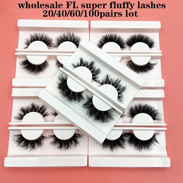 false eyelashes fl wholesale fluffy mink eyelash 20/40/60/100 pairs/lot super wispy volume natural resuable lashes in bulk
false eyelashes fl wholesale fluffy mink eyelash 20/40/60/100 pairs/lot super wispy volume natural resuable lashes in bulk