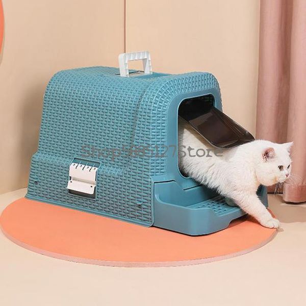 fully enclosed cat litter basin drawer cat toilet super large deodorant anti splash excrement basin products
fully enclosed cat litter basin drawer cat toilet super large deodorant anti splash excrement basin products