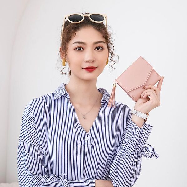 wallets 2021 women's wallet mini simple square ladies coin purse card holder, Red;black
wallets 2021 women's wallet mini simple square ladies coin purse card holder, Red;black