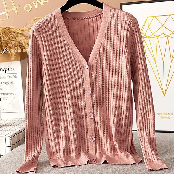 women's knits & tees butter-down cardigan female autumn 2021 fashion simple loose striped sweater coat oversized v-neck sweaters for wo, White
women's knits & tees butter-down cardigan female autumn 2021 fashion simple loose striped sweater coat oversized v-neck sweaters for wo, White