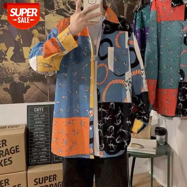 shirt korean style shirts couple blouses women clothing loose men net red shirt autumn casual long-sleeved ins jacket #or16, White;black
shirt korean style shirts couple blouses women clothing loose men net red shirt autumn casual long-sleeved ins jacket #or16, White;black
