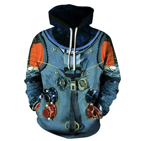 women's hoodies & sweatshirts space fashion men/women hooded pullovers 3d tracksuit streetwear astronaut suit pocket warm outwear, Black
women's hoodies & sweatshirts space fashion men/women hooded pullovers 3d tracksuit streetwear astronaut suit pocket warm outwear, Black