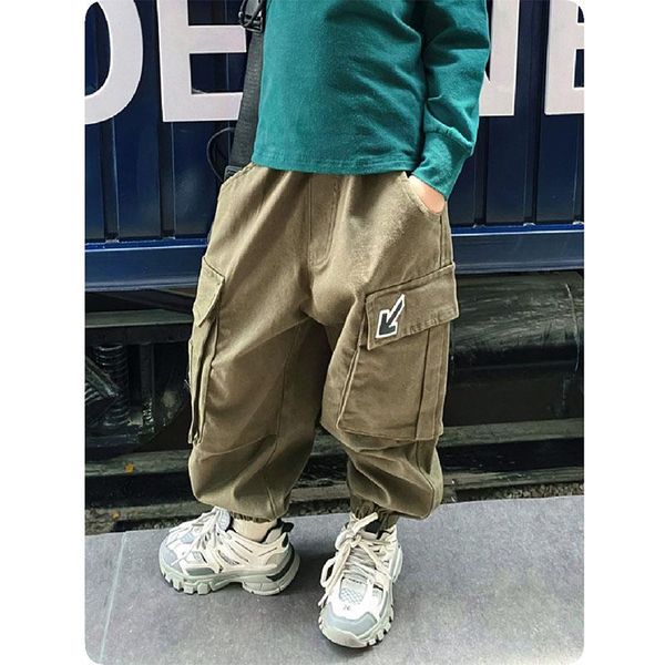 trousers 2021 spring korean elastic waist pants loose casual children kids regular cargo boys bottoms 3-9 years, Blue
trousers 2021 spring korean elastic waist pants loose casual children kids regular cargo boys bottoms 3-9 years, Blue