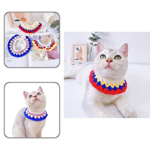 cat collars & leads skin friendly eye-catching knitted pet cats dogs soft texture scarf nice-looking accessories
cat collars & leads skin friendly eye-catching knitted pet cats dogs soft texture scarf nice-looking accessories