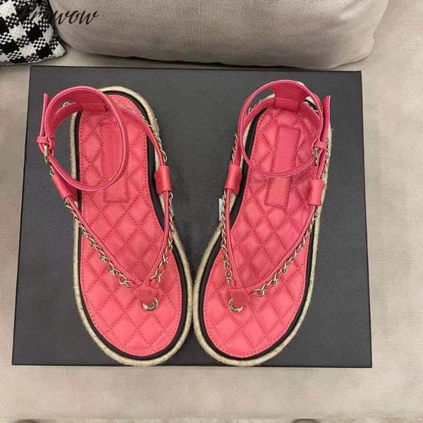 sandals flat shoes women 2021 new vintage metal chain sheepskin female clip toe outdoor beach ladies sandal fisherman shoes, Black
sandals flat shoes women 2021 new vintage metal chain sheepskin female clip toe outdoor beach ladies sandal fisherman shoes, Black