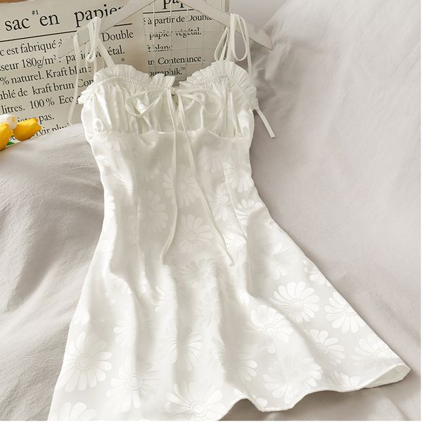 kawaii korean women dress spaghetti strap casual a-line female summer cute mini dresses sweet daisy vestidos clothing y0118, Black;gray
kawaii korean women dress spaghetti strap casual a-line female summer cute mini dresses sweet daisy vestidos clothing y0118, Black;gray