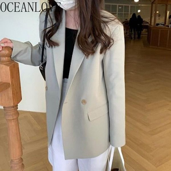 women's suits & blazers oceanlove blazer women autumn office lady elegant solid work wear 2021 ins fashion veste femme buttons notched, White;black
women's suits & blazers oceanlove blazer women autumn office lady elegant solid work wear 2021 ins fashion veste femme buttons notched, White;black