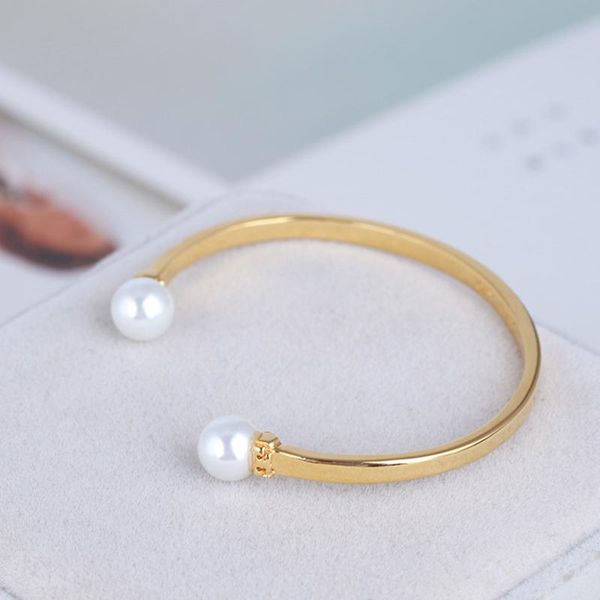 bangle korean fashion bracelet for women2021 vintage gold opening large bangles with pearl charm lady gift pulsera aesthetic jewelry, Black
bangle korean fashion bracelet for women2021 vintage gold opening large bangles with pearl charm lady gift pulsera aesthetic jewelry, Black