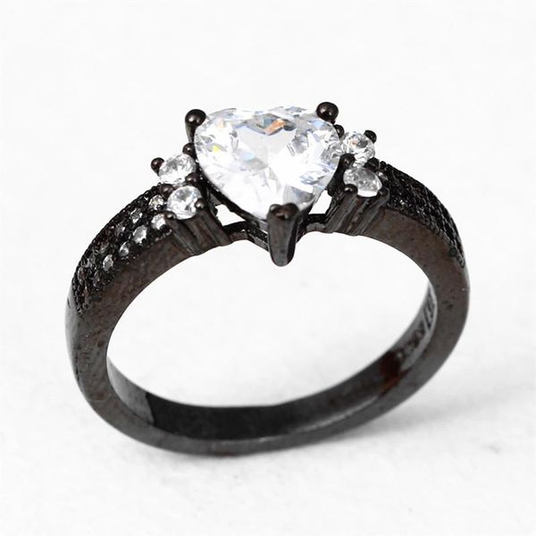 wedding rings fashion white zircon heart shape romantic sweet black gold glamour woman ring engagement jewelry valentine's day, Slivery;golden
wedding rings fashion white zircon heart shape romantic sweet black gold glamour woman ring engagement jewelry valentine's day, Slivery;golden