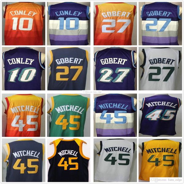 ncaa college mens donovan #45 mitchell jersey rudy 27 gobert mike 10 conley blue white orange purple basketball jerseys, Black;red
ncaa college mens donovan #45 mitchell jersey rudy 27 gobert mike 10 conley blue white orange purple basketball jerseys, Black;red