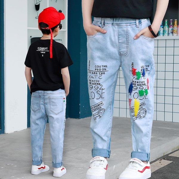 jeans 2021 fashion boy kids for girls boys spring summer casual cartoon letter children, Blue
jeans 2021 fashion boy kids for girls boys spring summer casual cartoon letter children, Blue
