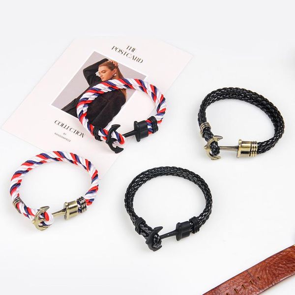 junwei anchor navy wind pirate style alloy metal mix nylon rope bracelet men junwe jllhqe
junwei anchor navy wind pirate style alloy metal mix nylon rope bracelet men junwe jllhqe