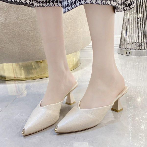 2021 summer shoes women heeled shoes fashion high heels pointed toe women slippers summer ladies footwear heels 6cm a3423, Black
2021 summer shoes women heeled shoes fashion high heels pointed toe women slippers summer ladies footwear heels 6cm a3423, Black