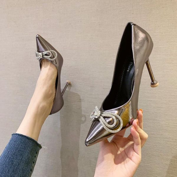 dress shoes high heel women ankle strap heels 2021 party luxury crystal stiletto female pumps fashion pointed toe, Black
dress shoes high heel women ankle strap heels 2021 party luxury crystal stiletto female pumps fashion pointed toe, Black