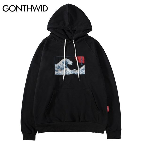 gonthwid embroidered japanese ukiyo-e kanagawa surfing thin hoodies sweatshirts harajuku hip hop casual pullover hoodie 201127, Black
gonthwid embroidered japanese ukiyo-e kanagawa surfing thin hoodies sweatshirts harajuku hip hop casual pullover hoodie 201127, Black