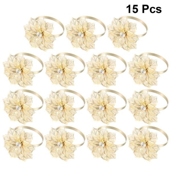 napkin rings 15pcs exquisite el flower design holders restaurant dedicated serviette buckles for wedding banquet party
napkin rings 15pcs exquisite el flower design holders restaurant dedicated serviette buckles for wedding banquet party