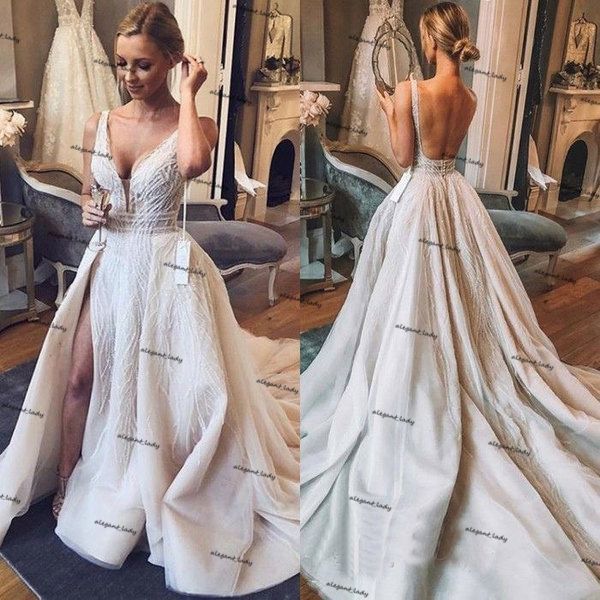 mermaid beach wedding dresses with detachable train luxury lace beaded backless princess aso ebi country wedding gown, White
mermaid beach wedding dresses with detachable train luxury lace beaded backless princess aso ebi country wedding gown, White