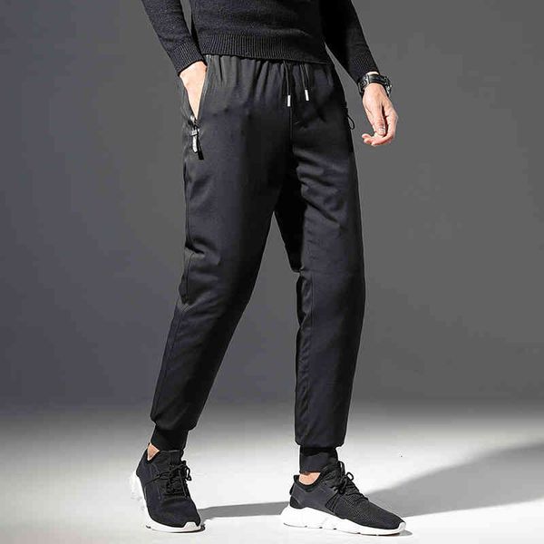 men's pants winter outdoor down plus size windbreak thickening solid warm trousers white duck straight streetwear x2zm, Black
men's pants winter outdoor down plus size windbreak thickening solid warm trousers white duck straight streetwear x2zm, Black