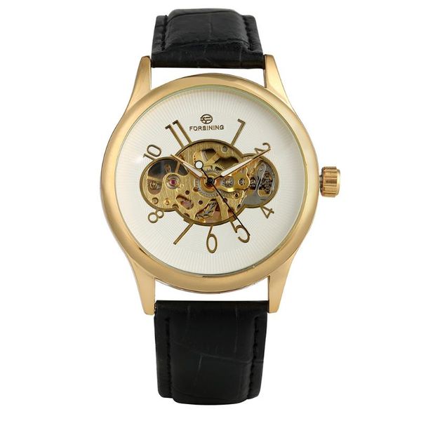 wristwatches men's wristwatch golden case skeleton mechanical watch hand-winding hollow out dial stainless steel leather strap, Slivery;brown
wristwatches men's wristwatch golden case skeleton mechanical watch hand-winding hollow out dial stainless steel leather strap, Slivery;brown
