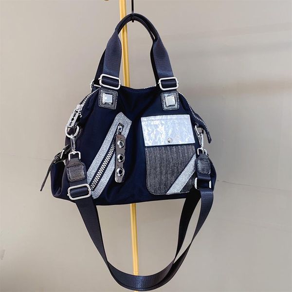 evening bags women's single shoulder bag waterproof nylon oblique handbag fashion personality zipper color splicing fitness
evening bags women's single shoulder bag waterproof nylon oblique handbag fashion personality zipper color splicing fitness