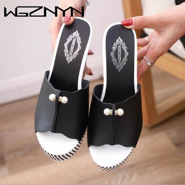 fashion women sandals shoes slip-on wedges 8cm high heels shallow peep toe platform non-slip female crystal slippers pumps shoes, Black
fashion women sandals shoes slip-on wedges 8cm high heels shallow peep toe platform non-slip female crystal slippers pumps shoes, Black