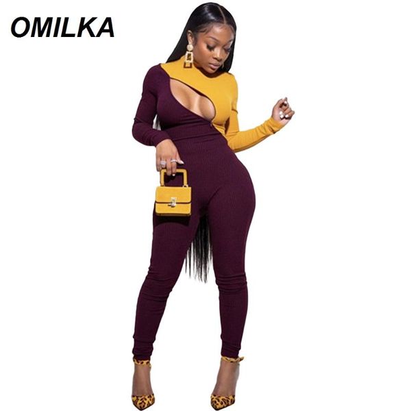 women's jumpsuits & rompers omilka cut out skinny and 2021 autumn women long sleeve zipper turtleneck fitness sporty workout overalls, Black;white
women's jumpsuits & rompers omilka cut out skinny and 2021 autumn women long sleeve zipper turtleneck fitness sporty workout overalls, Black;white