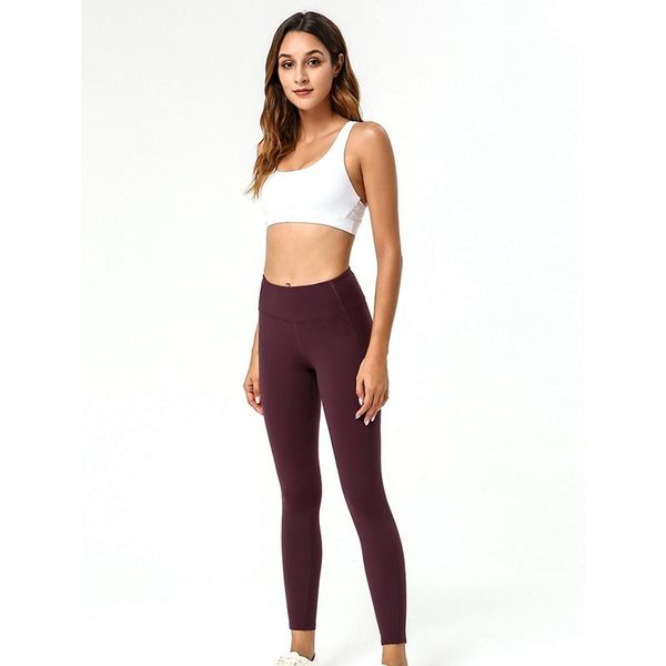 gym clothing women yoga pants ankle-length high waist double-sided smooth leggings tight trousers running sportswear accessories, White;black
gym clothing women yoga pants ankle-length high waist double-sided smooth leggings tight trousers running sportswear accessories, White;black