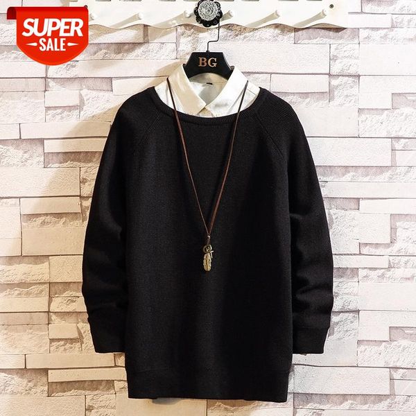 black christmas knitted long sleeves men's sweaters winter clothes 2020 japanese style casual designer oversize pullovers #052r, White;black
black christmas knitted long sleeves men's sweaters winter clothes 2020 japanese style casual designer oversize pullovers #052r, White;black