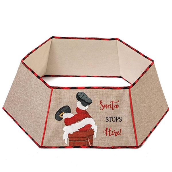 christmas decorations santa chimney style foldable tree enclosure year items base ornamental border
christmas decorations santa chimney style foldable tree enclosure year items base ornamental border