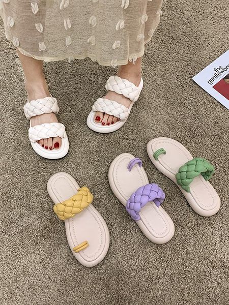 slippers women's shoes outdoor summer 2021 woven non-slip comfortable low-heeled, Black
slippers women's shoes outdoor summer 2021 woven non-slip comfortable low-heeled, Black