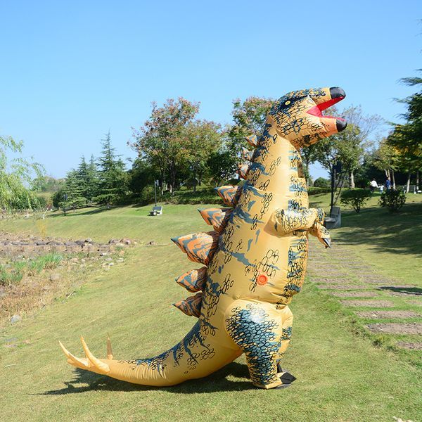 mascot doll costume halloween disfraz stegosaurus mascot inflatable dinosaur costumes cartoon dinosaur clothes jumpsuit costume for adult, Red;yellow
mascot doll costume halloween disfraz stegosaurus mascot inflatable dinosaur costumes cartoon dinosaur clothes jumpsuit costume for adult, Red;yellow