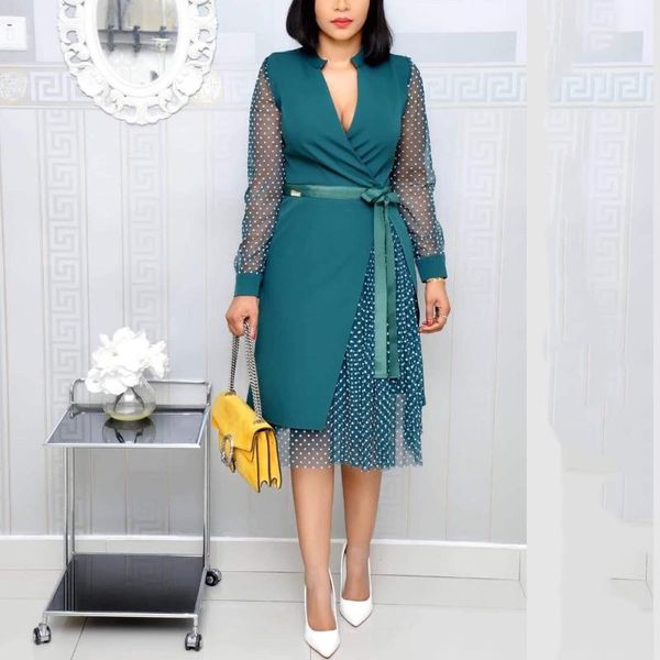 casual dresses african for women fashion africa 2021 plus size long sleeve v neck high waist a line elegant office work clothes, Black;gray
casual dresses african for women fashion africa 2021 plus size long sleeve v neck high waist a line elegant office work clothes, Black;gray