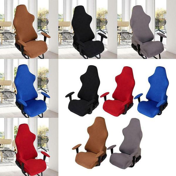 chair covers cover game room e-sports swivel slipcover with armrest sale