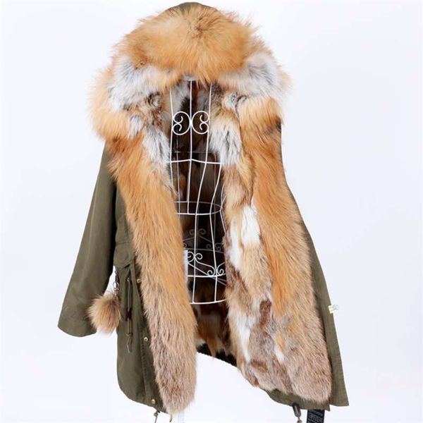 maomaokong natural real fur collar coat women's leather jacket winter wear bomber parka thick l 210928, Black
maomaokong natural real fur collar coat women's leather jacket winter wear bomber parka thick l 210928, Black