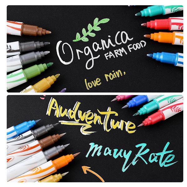 12 colors/set dual tips metallic marker pearl color art markers art metallic brush pen twin brush marker pen drawing pen set
12 colors/set dual tips metallic marker pearl color art markers art metallic brush pen twin brush marker pen drawing pen set
