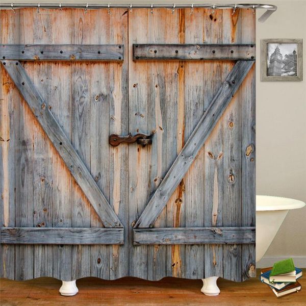 shower curtains bathroom curtain old door wood grain bath waterproof 3d print polyester cloth with hooks 180*180cm
shower curtains bathroom curtain old door wood grain bath waterproof 3d print polyester cloth with hooks 180*180cm