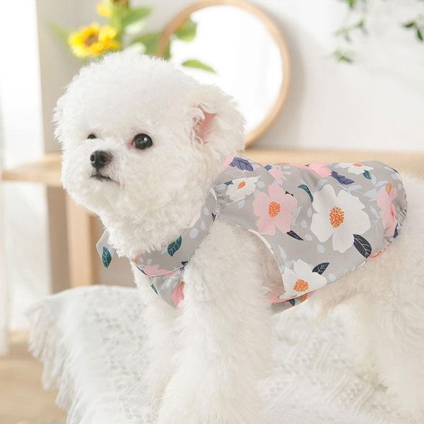 dog apparel pet clothes summer floral bow shirt puppies two-legged cats thin breathable suspender skirt
dog apparel pet clothes summer floral bow shirt puppies two-legged cats thin breathable suspender skirt