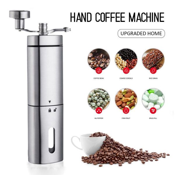 manual coffee grinders upgraded ceramic grinder stainless steel hand adjustable bean mill burr easy clean kitchen tools
manual coffee grinders upgraded ceramic grinder stainless steel hand adjustable bean mill burr easy clean kitchen tools