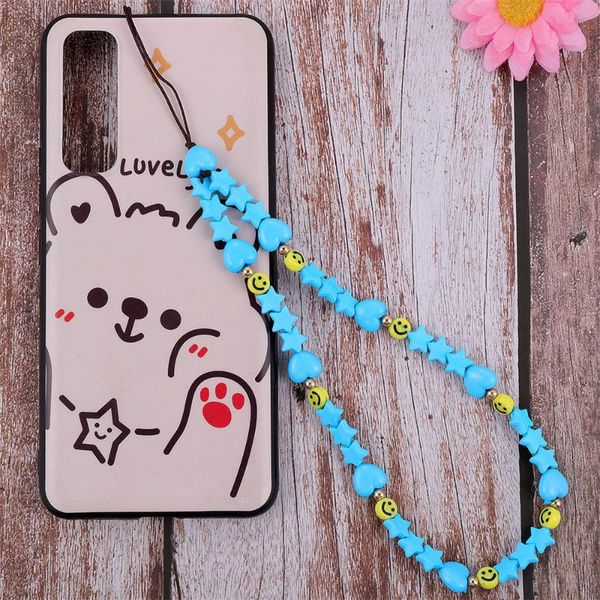 chokers est colorful acrylic bead smile phone chain cellphone strap anti-lost lanyard for women telephone jewelry star charm, Golden;silver
chokers est colorful acrylic bead smile phone chain cellphone strap anti-lost lanyard for women telephone jewelry star charm, Golden;silver