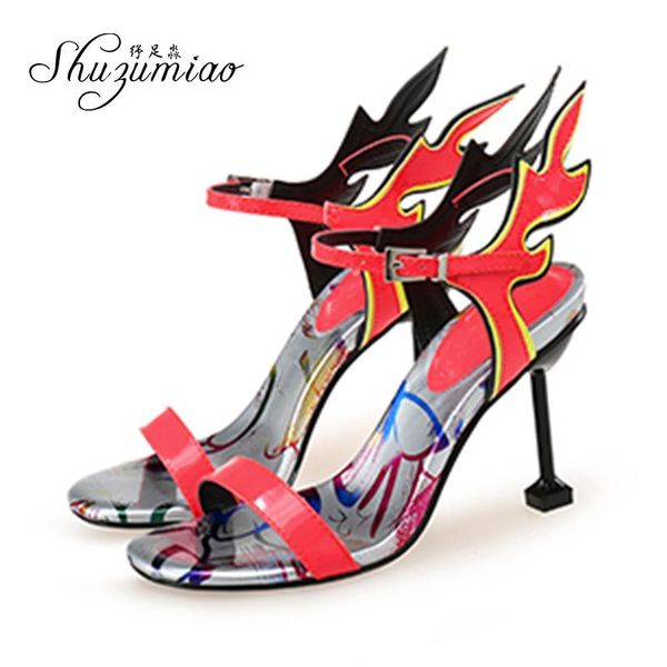 shuzumiao high heels tapered heel with one word flame shoes exotic women's shoes summer sandals stripper heels comfortable, Black
shuzumiao high heels tapered heel with one word flame shoes exotic women's shoes summer sandals stripper heels comfortable, Black