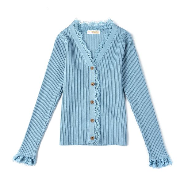 2021 new winter autumn lace knit v-neck sweater women casual chic button cardigans spring coat outwear female basic jacket 0n5s, White;black
2021 new winter autumn lace knit v-neck sweater women casual chic button cardigans spring coat outwear female basic jacket 0n5s, White;black