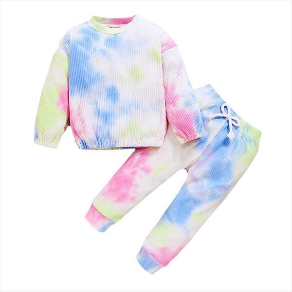 1 6y children autumn clothes baby boys girls clothing sets cute tie dye printed knitted sweatshirts pants kids tracksuits, White
1 6y children autumn clothes baby boys girls clothing sets cute tie dye printed knitted sweatshirts pants kids tracksuits, White