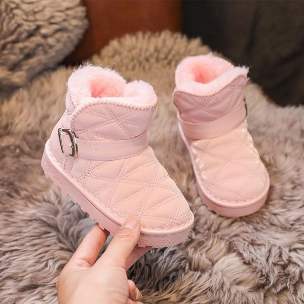 boots winter children' snow for boys girls warm plush thick pu leather ankle shoe soft anti slip kids casual fashion boot, Black;grey
boots winter children' snow for boys girls warm plush thick pu leather ankle shoe soft anti slip kids casual fashion boot, Black;grey