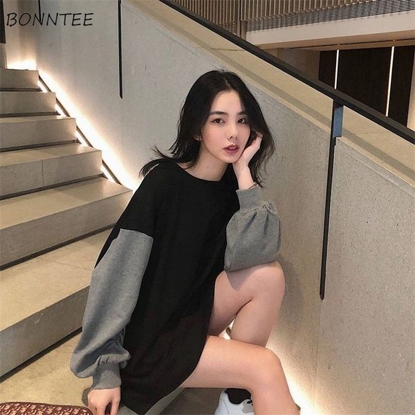 hoodies women spring autumn winter trendy oversize casual patchwork ulzzang streetwear simple womens clothing chic y200610, Black
hoodies women spring autumn winter trendy oversize casual patchwork ulzzang streetwear simple womens clothing chic y200610, Black