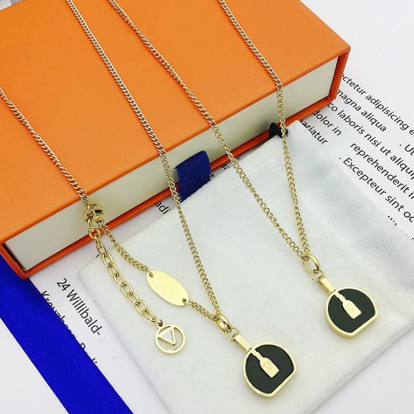 fashion designers necklace couple charm jewelry light luxury pendant necklaces titanium steel clavicle chain jewelrys gift styles very good, Silver
fashion designers necklace couple charm jewelry light luxury pendant necklaces titanium steel clavicle chain jewelrys gift styles very good, Silver