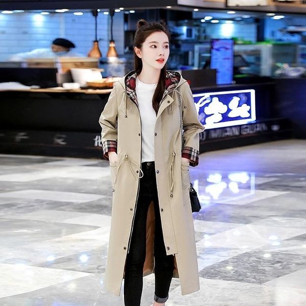 women's wool & blends women trench coat and 2021 autumn korean style mid-length simple overcoat, Black
women's wool & blends women trench coat and 2021 autumn korean style mid-length simple overcoat, Black